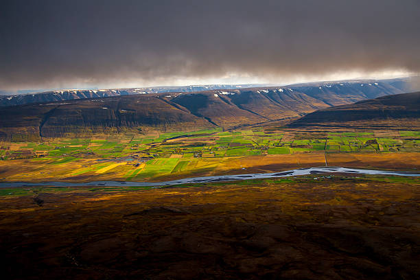 Splendida vista dal Sulur - foto stock