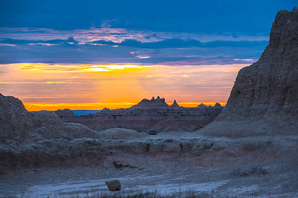istock Sunrise in Badlands National Park 524577819