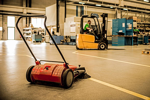 istock Cleaning Machine in the Factory 524578657