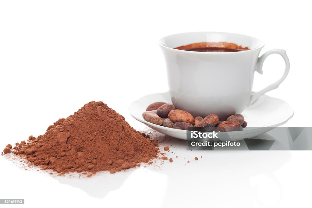 in einer Tasse Kakao - Lizenzfrei Antioxidationsmittel Stock-Foto