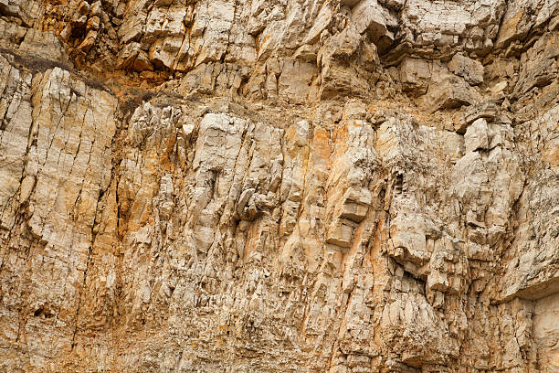 istock Cliff of rock background. Stone mountain texture background. 524619937