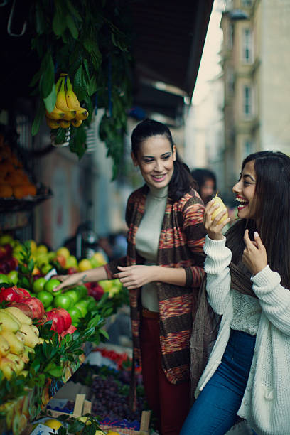 istock Two Turkish Women Enjoying Shopping 524620689