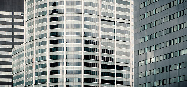 istock Facades of various office buildings 524620951