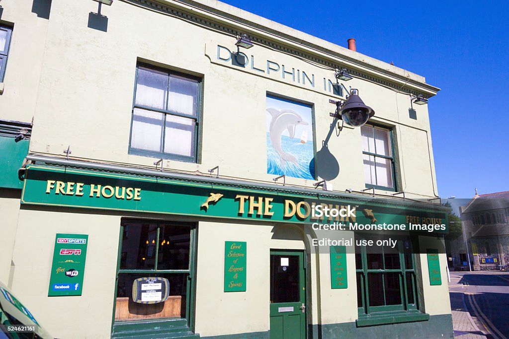 Dolphin Inn in Broadstairs, England - Lizenzfrei Bauwerk Stock-Foto