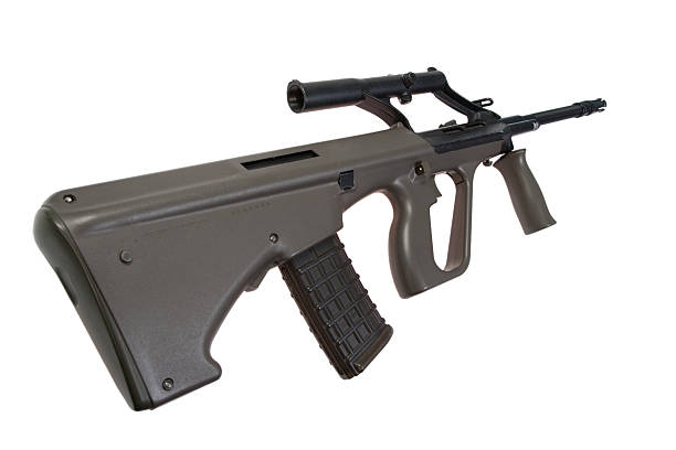 istock Steyer Aug assault rifle isolated 524622195