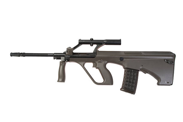 istock Steyer Aug assault rifle isolated 524622201