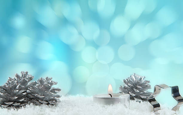 istock Christmas decoration with light bokeh in the background 524623045