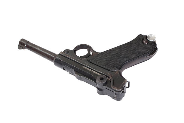 istock Parabellum handgun isolated 524623337