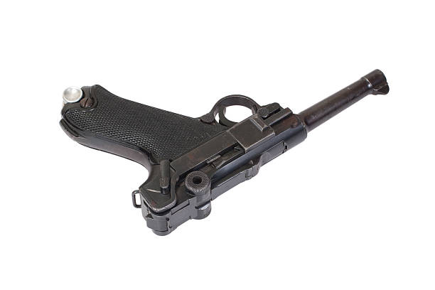 istock Luger - Parabellum handgun isolated 524623387