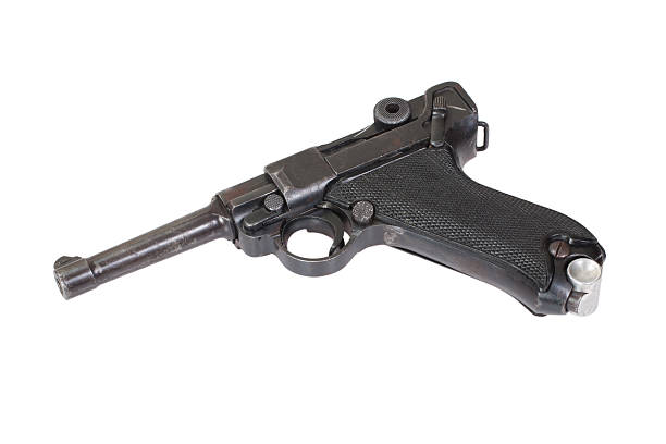 istock German Parabellum handgun isolated 524623931