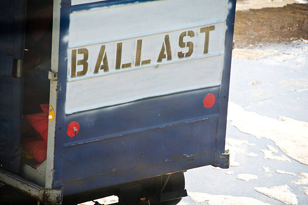 istock Ballast cart at airport 524625043