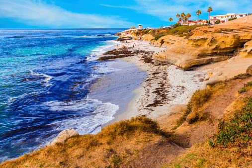 La Jolla, en La costa del sur de California, San Diego (P) photo