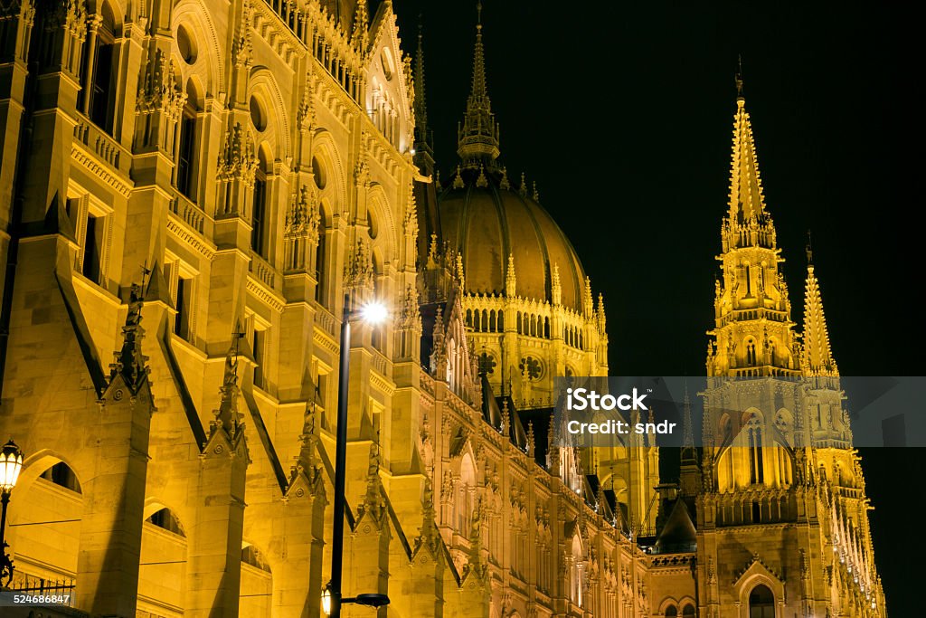 Budapest Parliament The Hungarian Parliament Building in Budapest, Hungary. Architecture Stock Photo