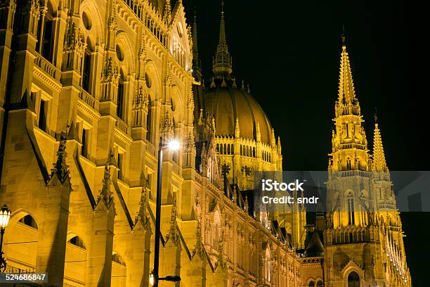 Budapest Parliament Stock Photo - Download Image Now - Architecture, Bench, Budapest
