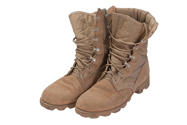istock old used desert boots iraq war period isolated 524686937