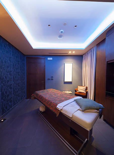 istock interior of a room for oriental massage 524700100