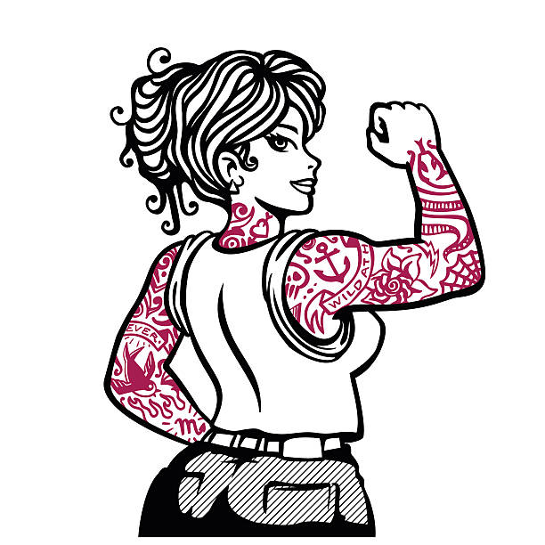 1,849 Pin Up Tattoos For Women Stock Photos, Pictures & Royalty-Free Images  - iStock