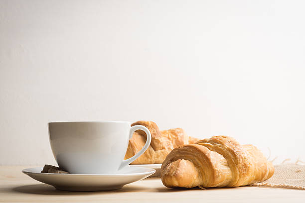 istock Croissants with cup of coffee 524700718