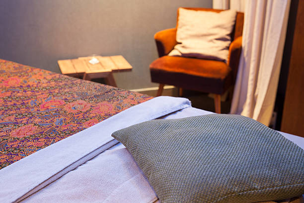 istock interior of a room for oriental massage 524700954