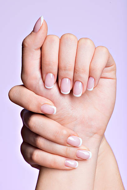 istock Beautiful woman's hands with beautiful  nails 524701126