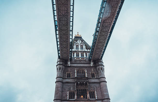istock Tower detail on the Tower Bridge, London 524701602