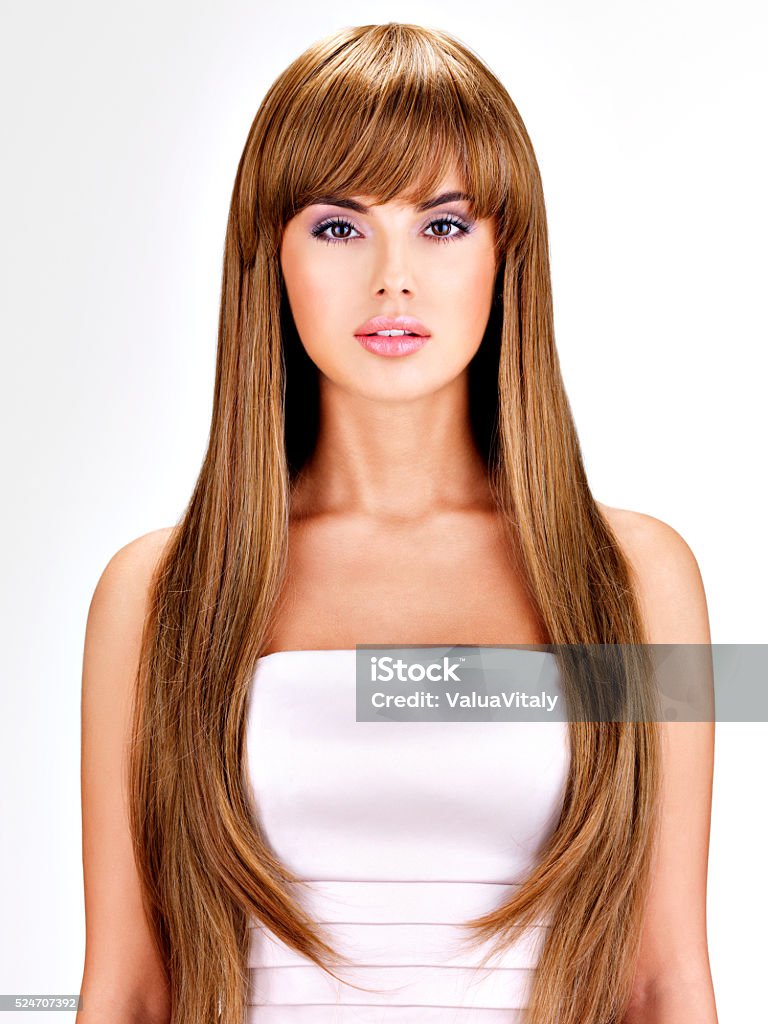 Beautiful Indian Woman With Long Straight Brown Hair Stock Photo - Download Image Now - iStock Beautiful Indian Woman With Long Straight Brown Hair Stock Photo - Download Image Now - iStock