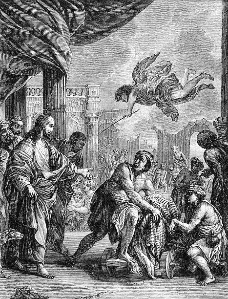 istock Jesus Christ raising Lazarus from the dead 524712666