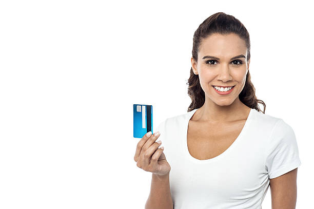istock Use credit card for purchases 524713158
