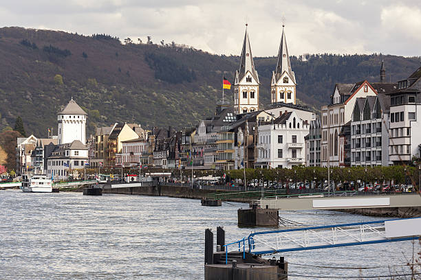 boppard and the rhine river germany