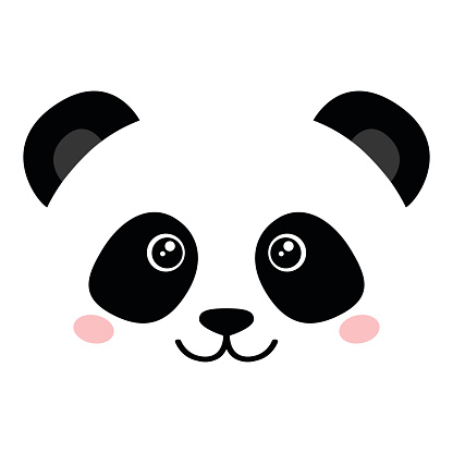 Ilustración de Lindo Oso Panda Cara y más Vectores Libres de Derechos de  Panda - Animal - Panda - Animal, Cabeza de animal, Monada - iStock