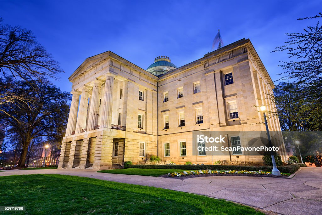 North Carolina Capitol Building - Lizenzfrei North Carolina - US-Bundesstaat Stock-Foto