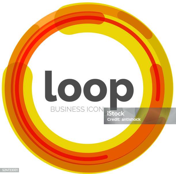 Loop Infinity Business Icon Stock Illustration - Download Image Now - Abstract, Backgrounds, Bicycle