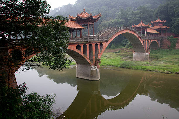 istock Monastery in Leshan, near Giant Buddha statue. Sichuan, China 524724298