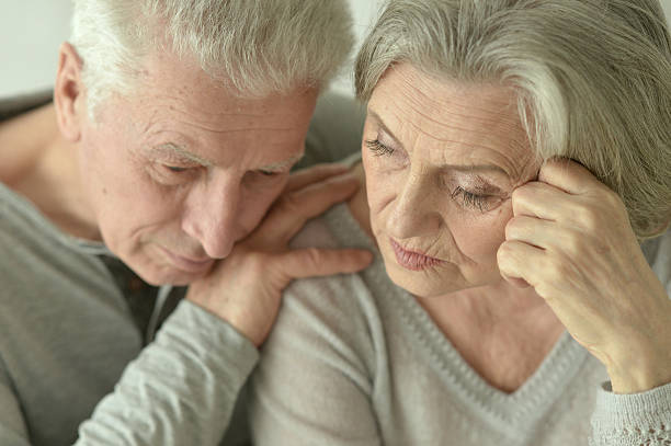 istock Mature couple in the room 524725098