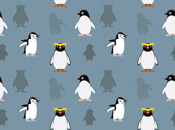 Penguin Wallpaper 5 Stock Illustration - Download Image Now - Front View,  Penguin, Adelie Penguin - iStock