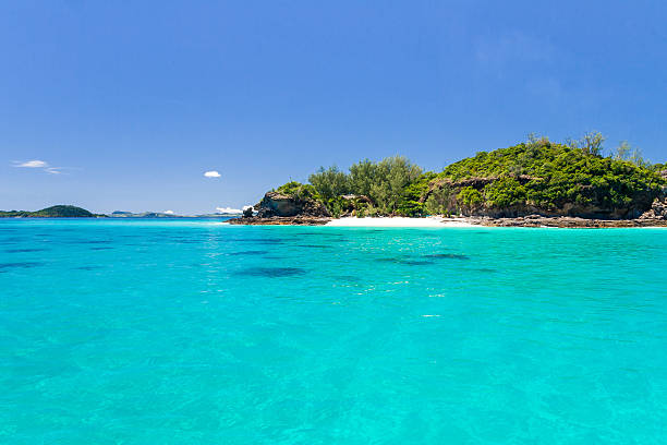 Tsarabanjina island The Tsarabanjina island in the Mitsio archipelago near Nosy Be, Madagascar madagascar beach photos stock pictures, royalty-free photos & images