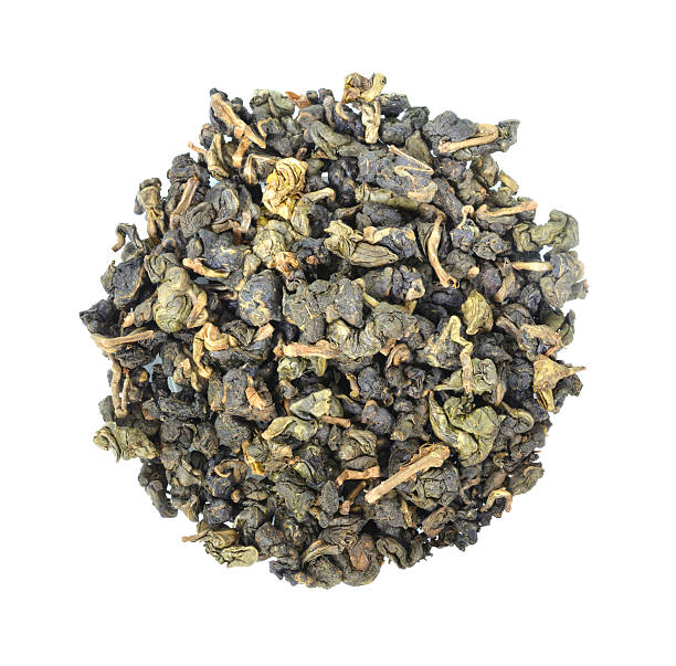 istock Heap of Chinese green tea 524747637