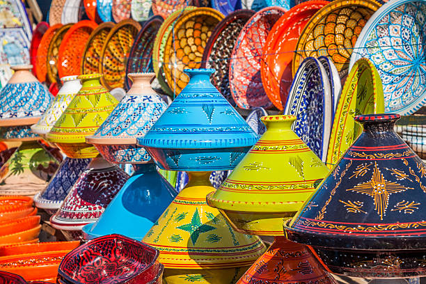 istock Tajines in the market, Marrakesh,Morocco 524772021