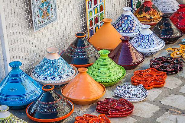 istock Tajines in the market, Marrakesh,Morocco 524772375