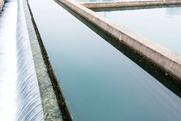 istock Modern urban wastewater treatment plant 524776289