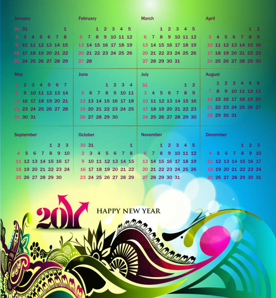 ilustrações de stock, clip art, desenhos animados e ícones de modelo de calendário - october calendar 2011 month