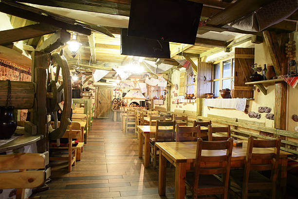 istock european restaurant in bright colors 524818911