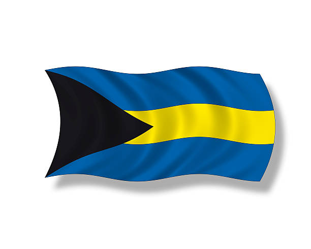 istock Illustration, Flag of Bahamas 524821253