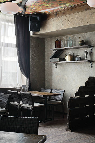 istock european restaurant in bright colors 524821485