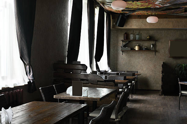 istock european restaurant in bright colors 524821879