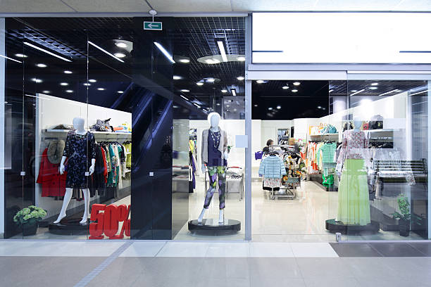 istock window of beautiful european store 524821885