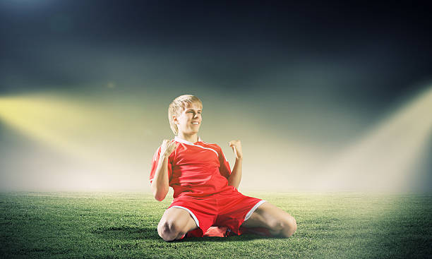 istock Football goal 524821893