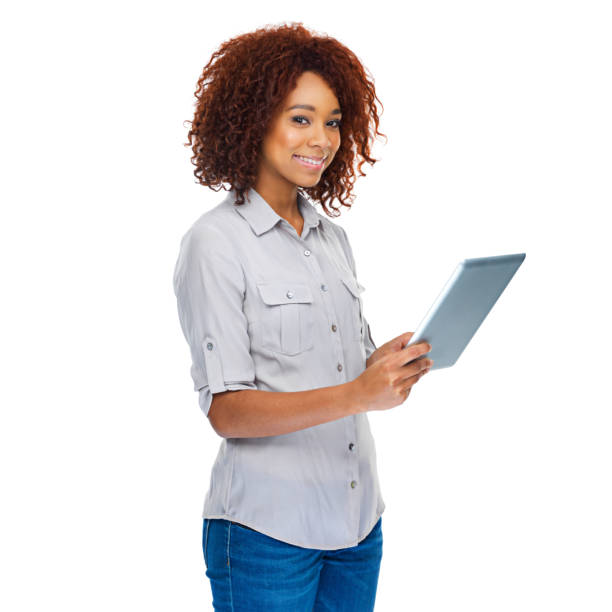 istock My tablet is the only assistant I'll ever need 524822255