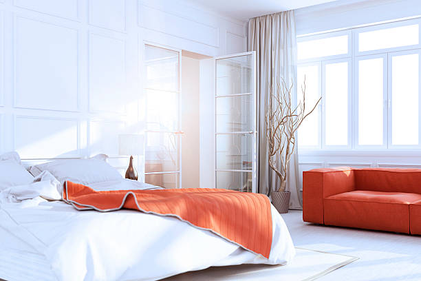istock White Luxury Bedroom Interior 524823775