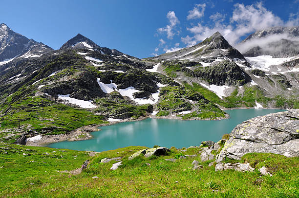 istock White Lake in National park Hohe Tauern 524856009